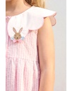 Rabbits Pink Dress