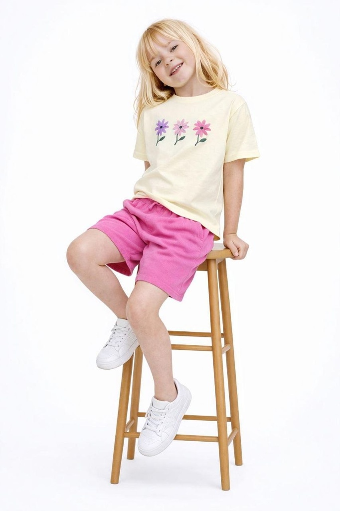 Pink Floral Muslin Set