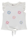 Flowers top & Blue leggings set (2-5 years)
