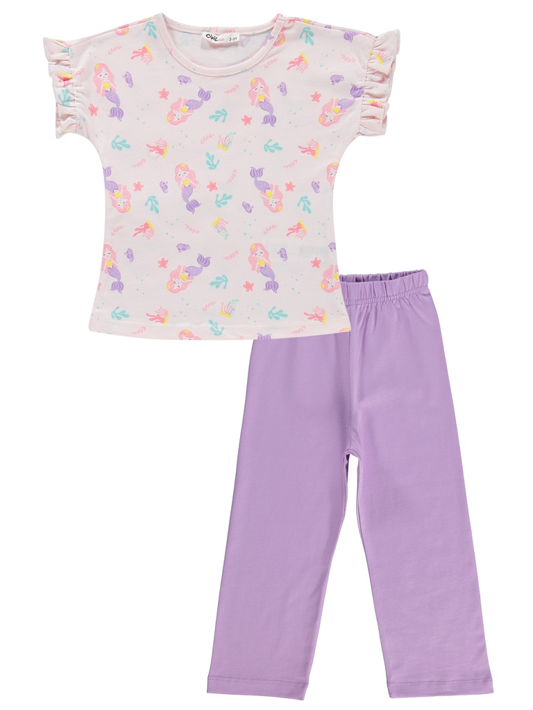 Mermaid Purple Pajama (2-5 years)