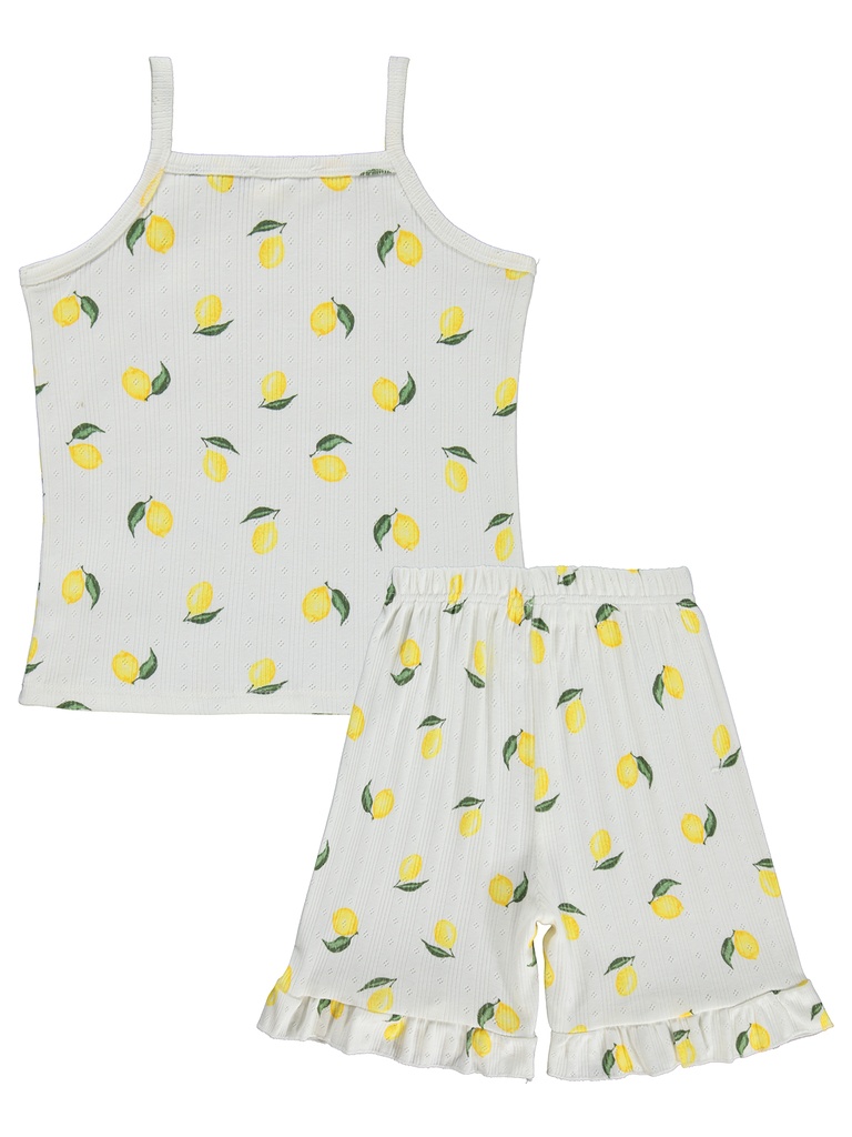 Lemons Sleeveless Pajama (10-14 years)