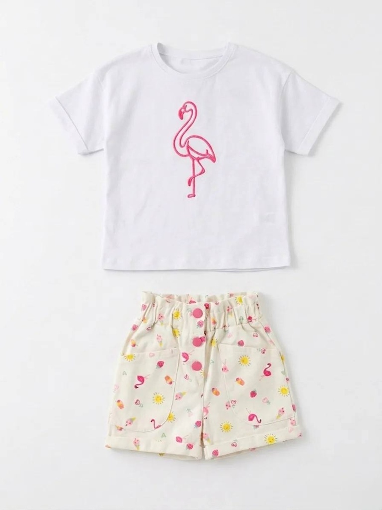 Flamingo Girl set