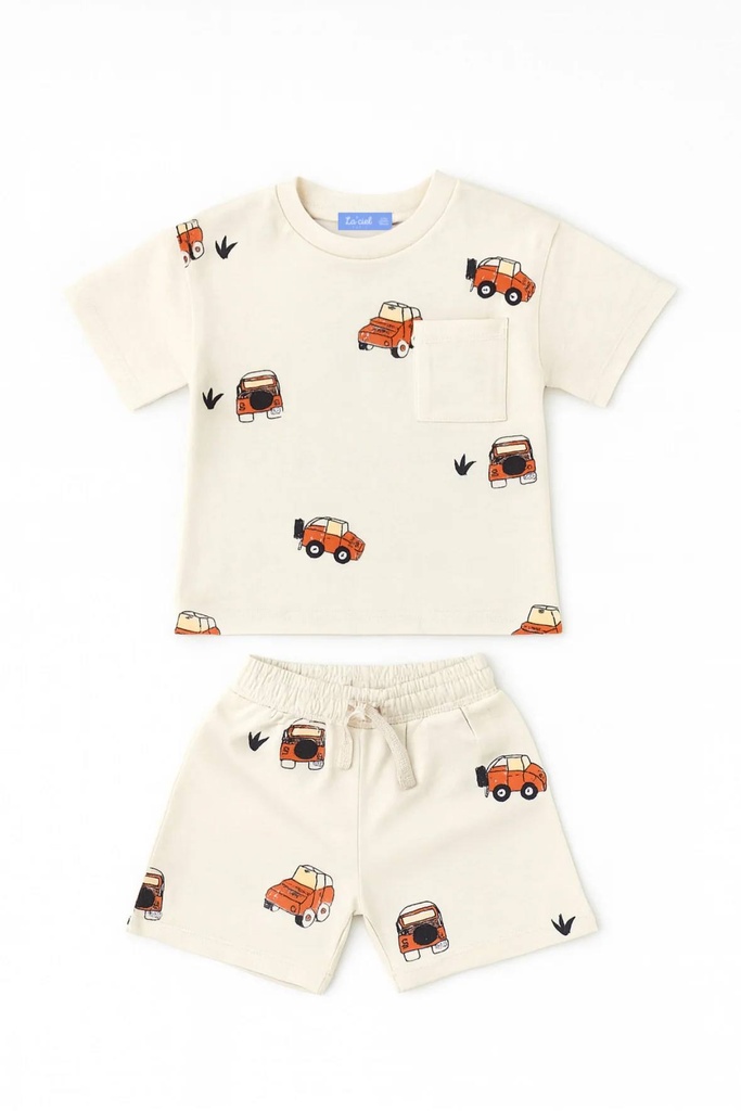 Cars Beige Set