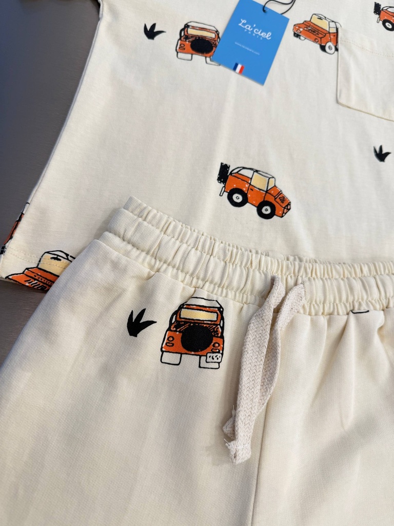 Cars Beige Set