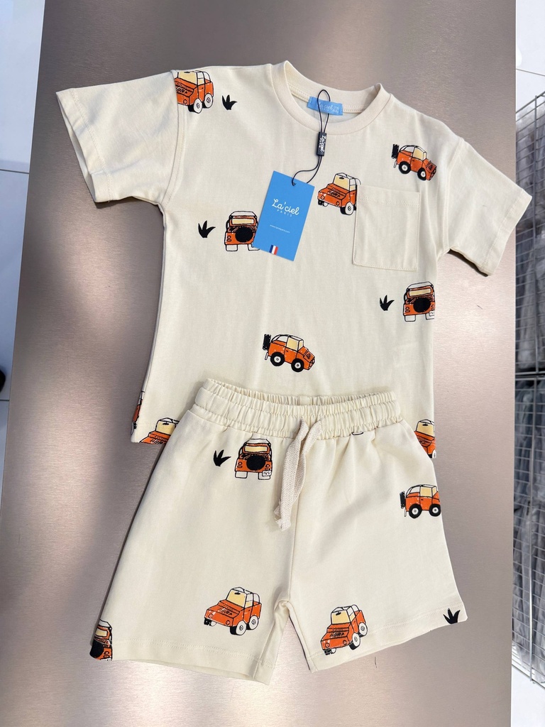 Cars Beige Set