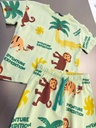 Monkey Pattern Boy Set