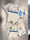 Dogs Beige Boy Set