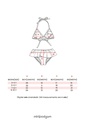 Girls' Watermelon Pattern Bikini Set (Ages 3-4 / 9-10)