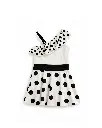Girls' Polka Dot Skirt Swimsuit (Ages 7-8 / 10-11)