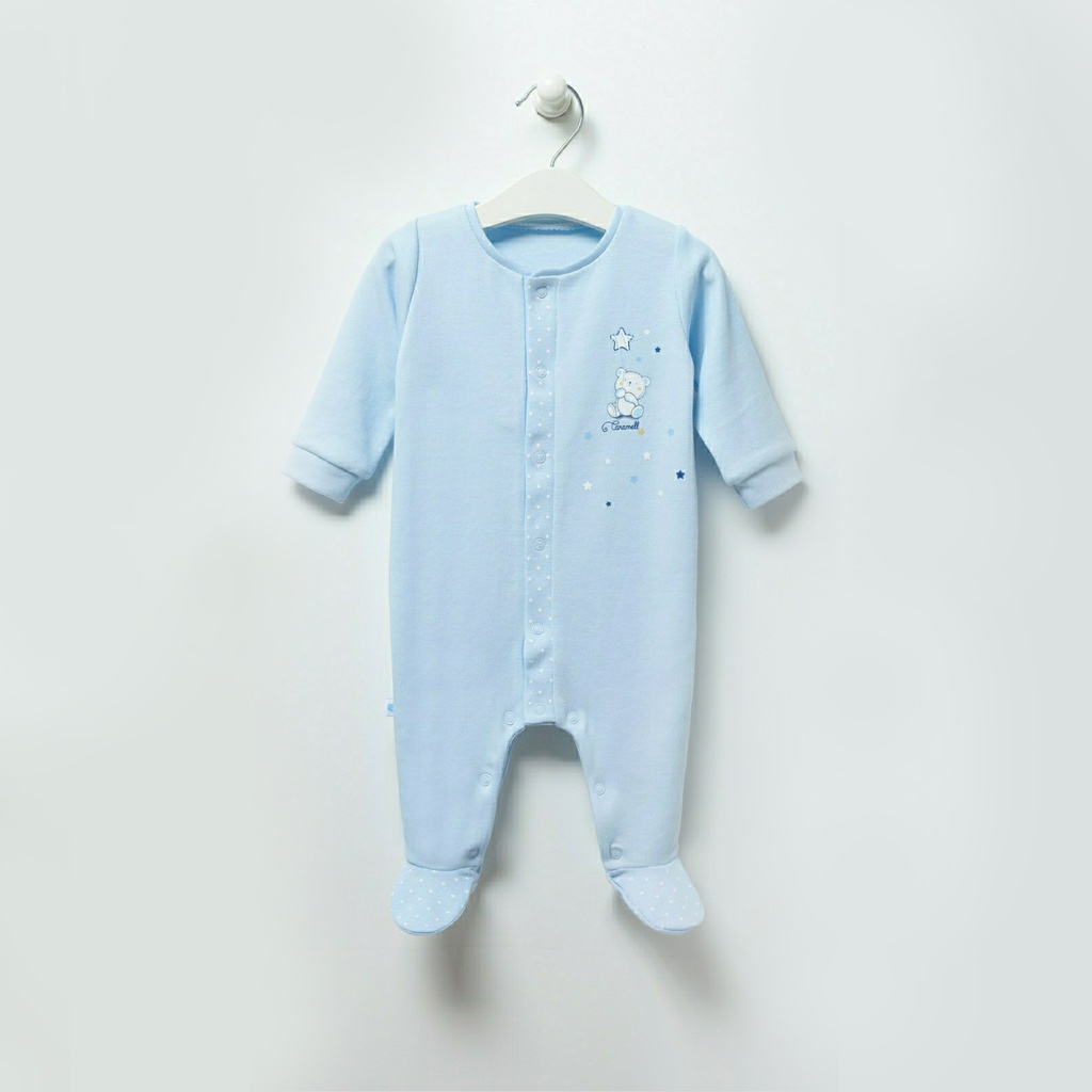 Blue Cotton Overall