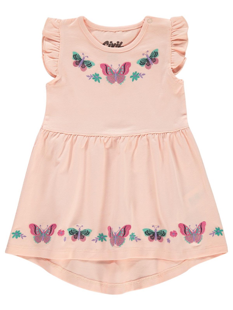 Butterflies Cotton Dress