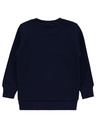 Navy Blue Fleece Sweatshirt