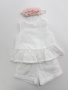 White Baby Girl Set of 3