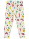 Cotton Fruit legging- white