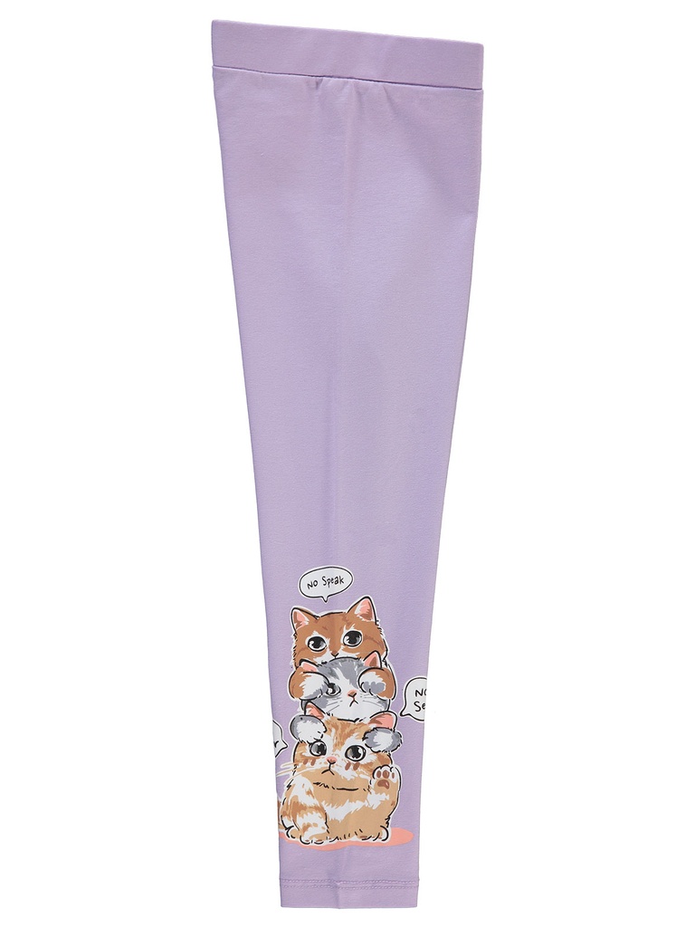 Cats Legging- Purple