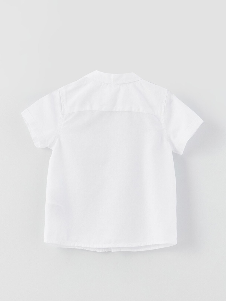 White Shirt & Bow tie - Short Sleeve