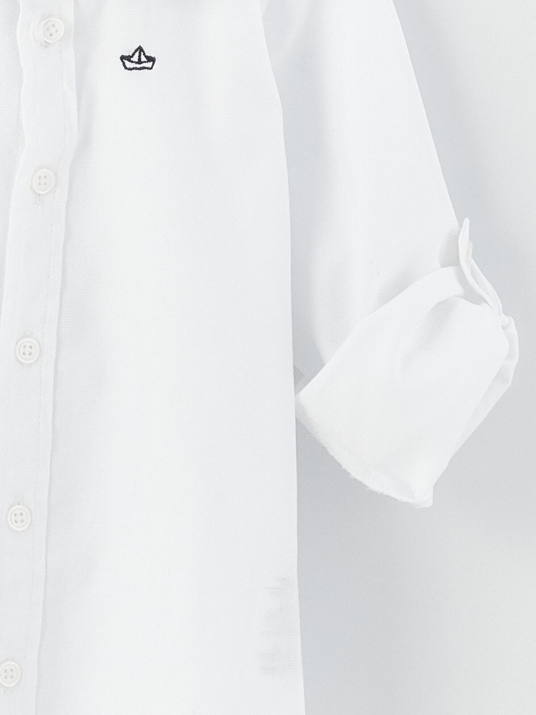 White Shirt & Bow tie - Long Sleeve