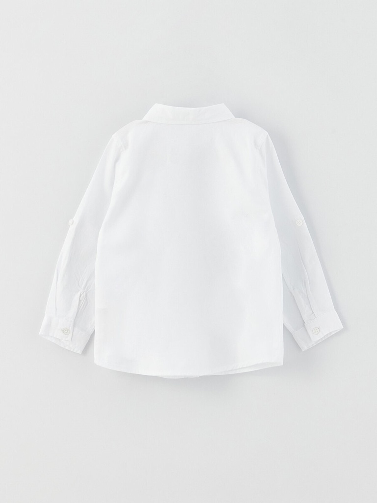 White Shirt & Bow tie - Long Sleeve