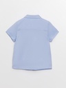 Blue Shirt & Bow tie - Short Sleeve