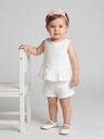 White Baby Girl Set of 3
