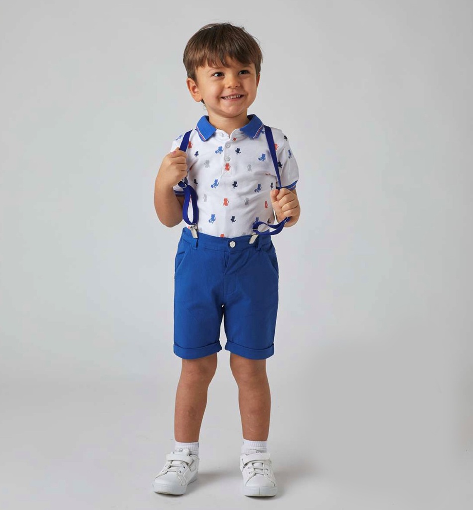 Indigo dungarees Boy Set of 2