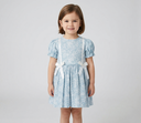 Floral Blue Dress