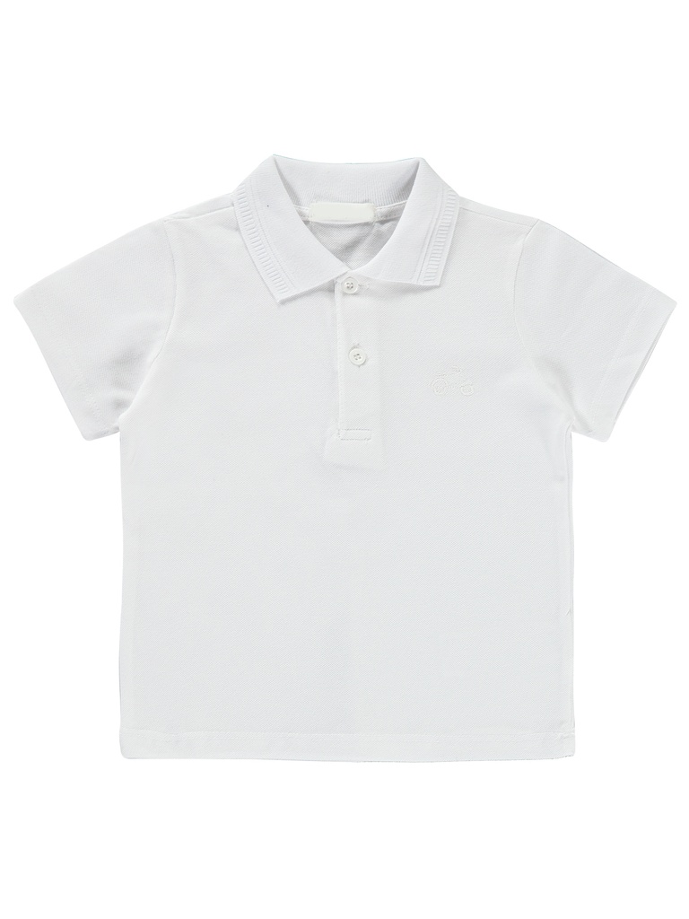 Scooter Polo T-shirt - White