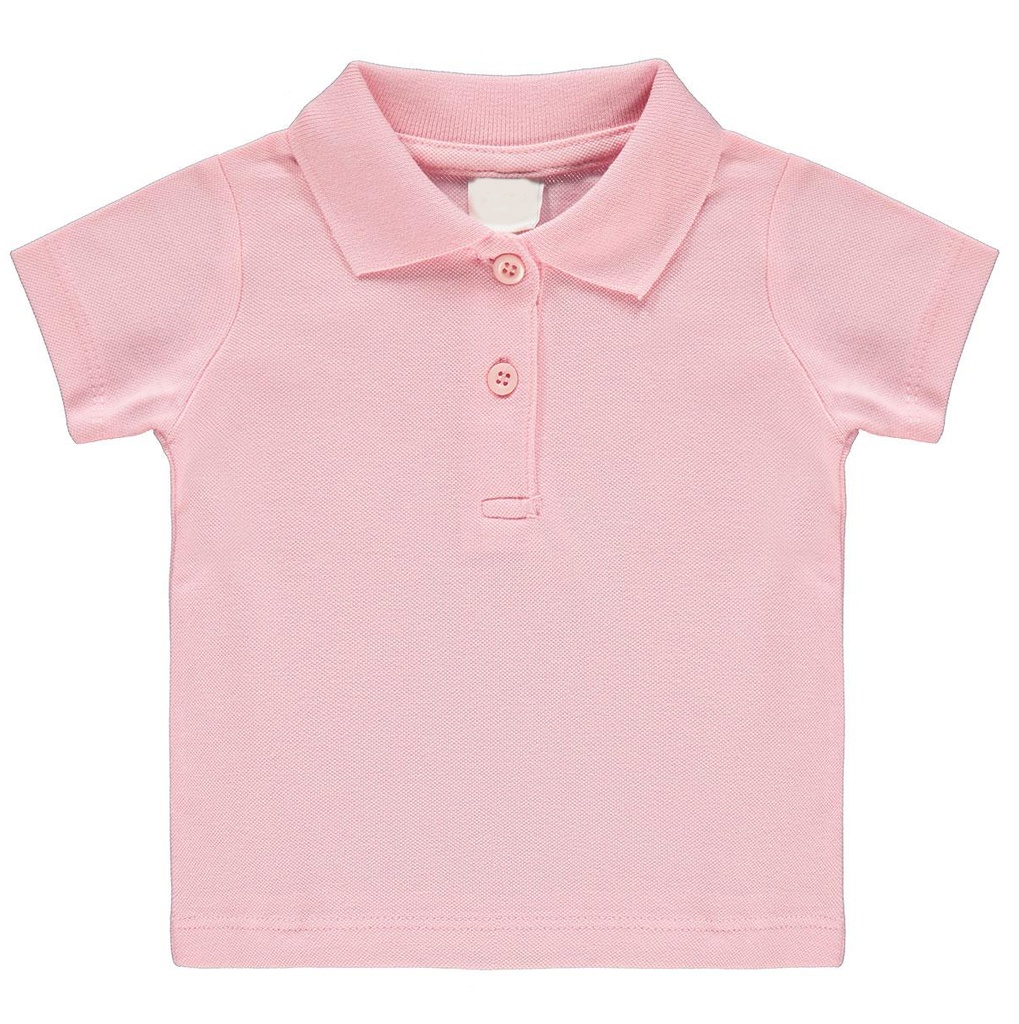 Unisex Pink Polo T-shirt