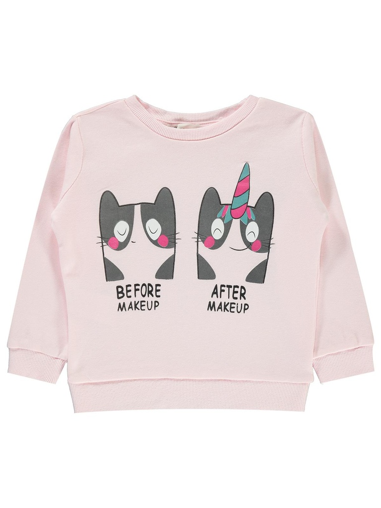 Unicorn Makeup Sweatshirt (1-5 years)