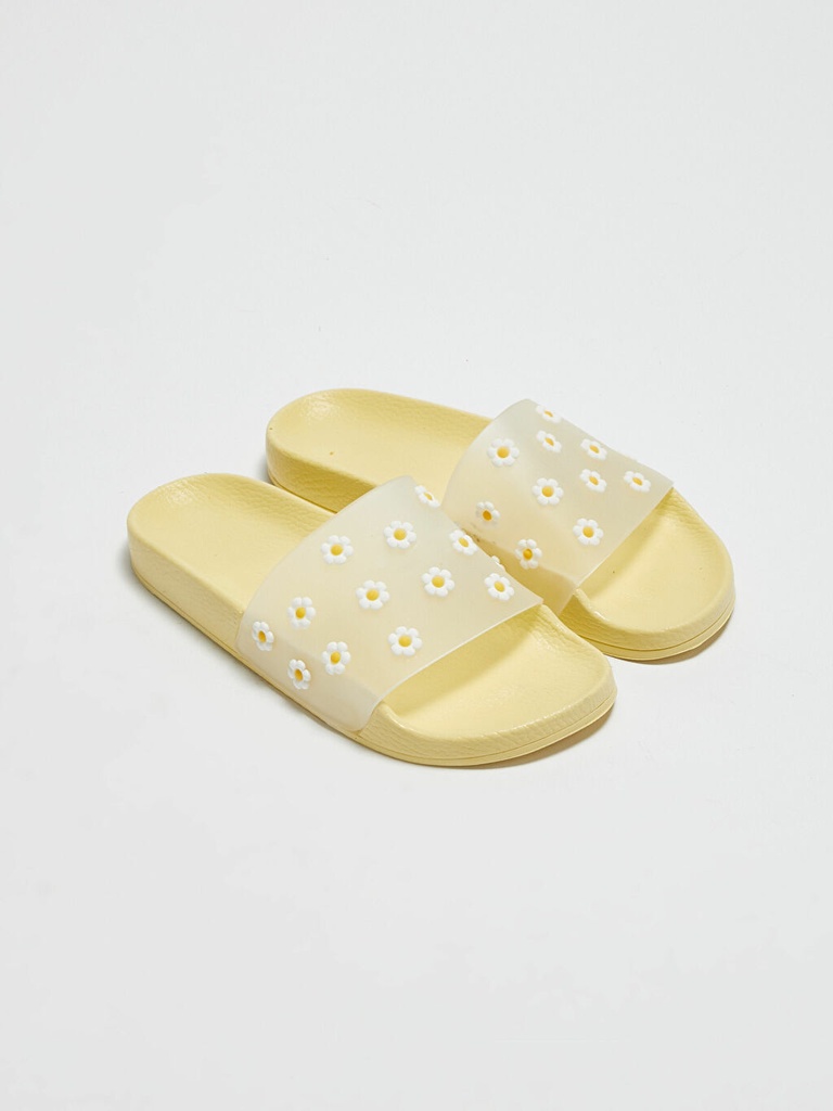 Yellow Daisy Slippers