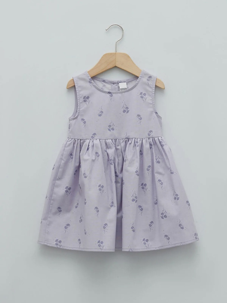 Purple Floral Dress