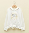 Dreams White Hoodie