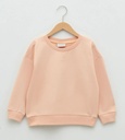 Thick Cotton Sweatshirt -Salmon Color