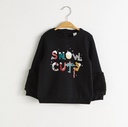 Snow cute - Black Sweatshirt