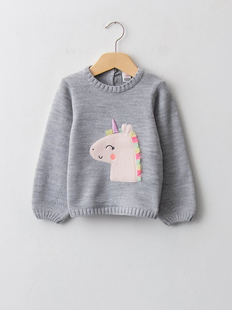 Unicorn Grey Sweater