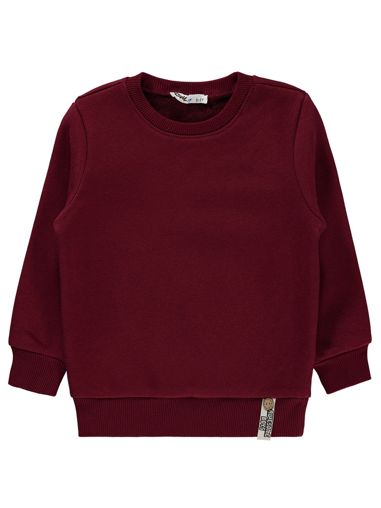 Bordeaux Fleece inside  Sweatshirt