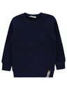 Navy Blue Fleece Sweatshirt