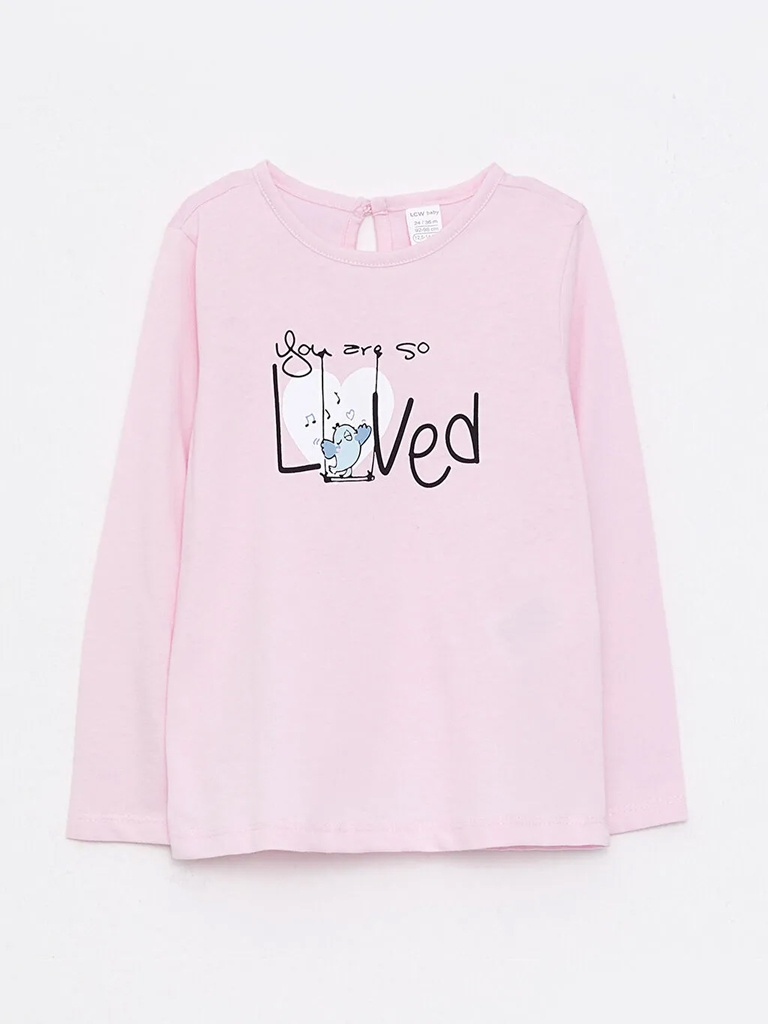 So Loved Pink Long sleeve T-shirt (2-3 years)