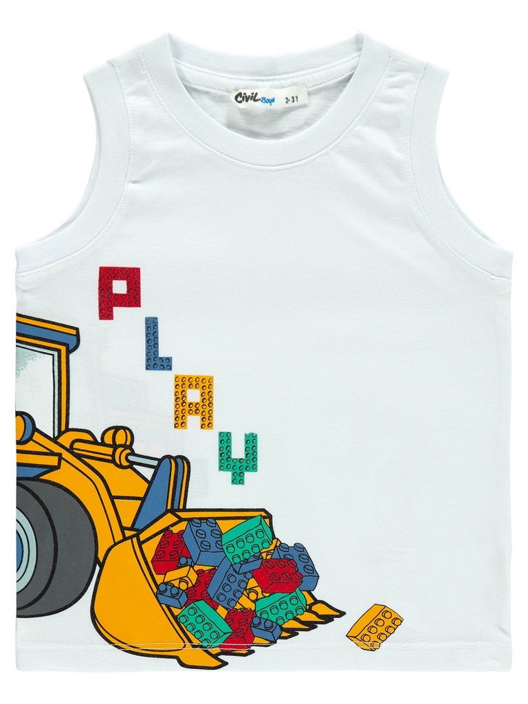 Play Sleeveless T-shirt (2-3 years)
