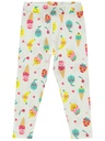 Cotton Fruit legging- white