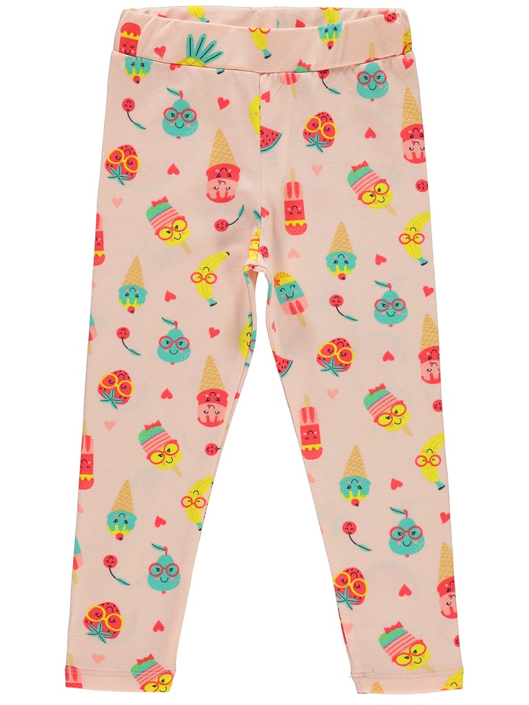 Cotton Fruit legging- Saumon