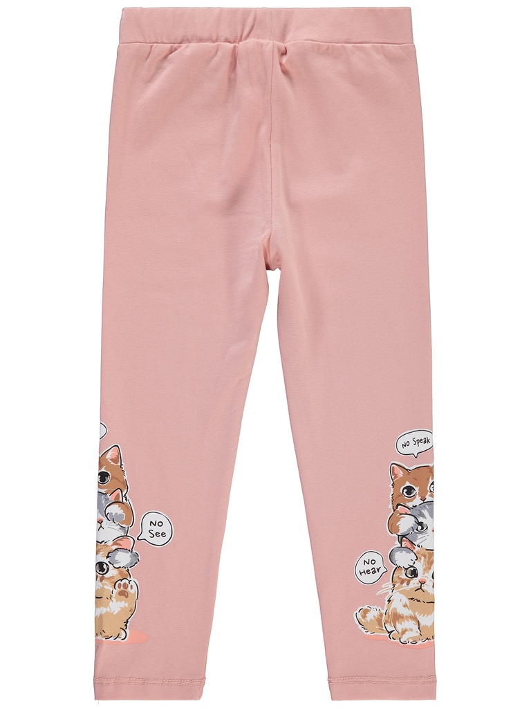 Cats Legging- Saumon (2-3 years)
