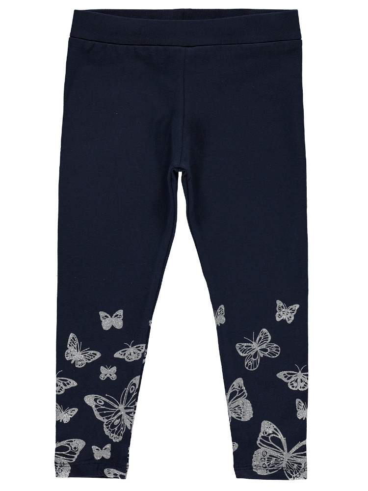 Navy blue Butterflies legging