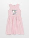Unicorn Pink Cotton Dress