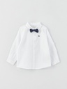 White Shirt & Bow tie - Long Sleeve