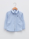 Blue Shirt & bow tie - Long Sleeve