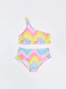 Girl Rainbow Bikini Set