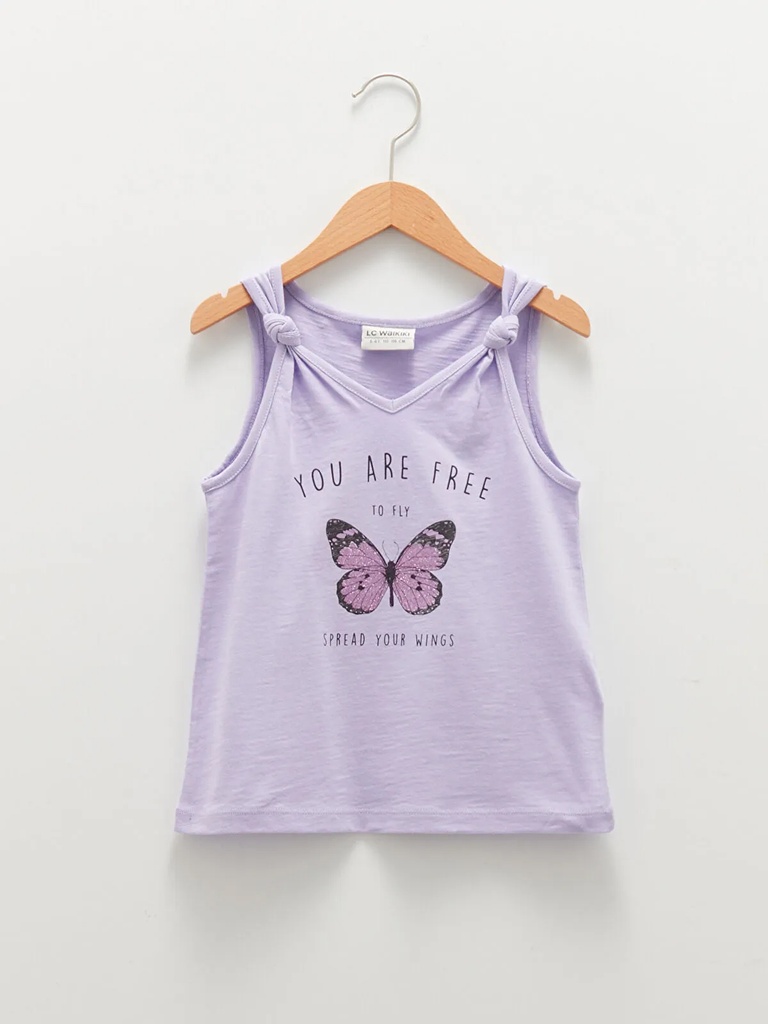 Butterfly Purple Top