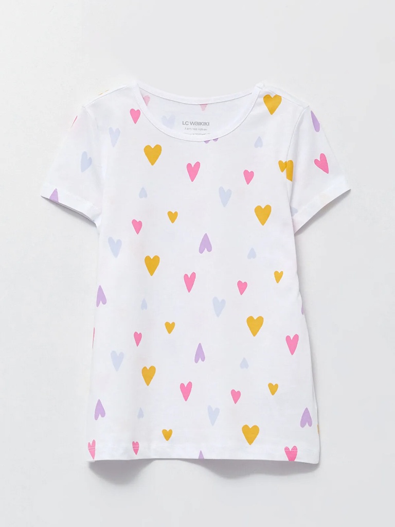 Hearts White T-shirt