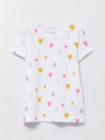 Hearts White T-shirt